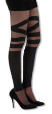Bondage Strumpfhose schwarz