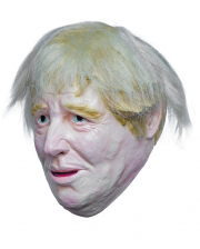 Boris Johnson Maske mit Haaren 