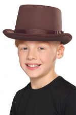 Children Felt Cylinder Brown
