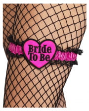 Bride To Be Garter With Heart 
