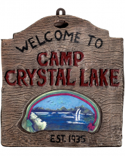Camp Crystal Lake Schild 