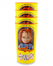Child's Play Chucky Good Guys Becher 4er Set 