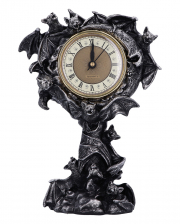 Chiroptera Bat Table Clock 24cm 