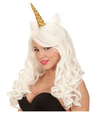 Cosplay Unicorn Perücke