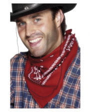 Cowboy red neckerchief 