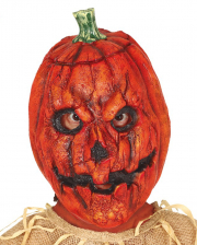 Creepy Pumpkin Latex Mask