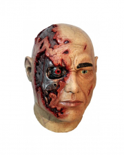 Terminator Latex Wunde mit Kleber Latexwunde Roboter Horror Schminke Halloween