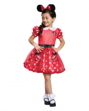 Minnie Mouse Children Costume Dress Red 