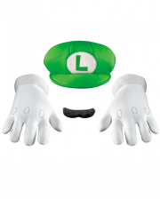 Luigi Kostümzubehör Set für Erwachsene 
