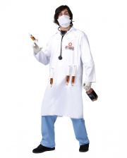 Kinderarzt Krankenschwester Kostüm Laborkittel Arztkittel mit Kappe Uniform 