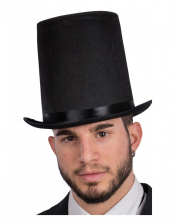 Elegant High Top Hat Black 