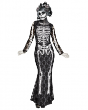 Elegant Lace Skeleton Costume 