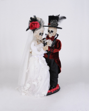 Exquisite Skeleton Wedding Couple 60cm 