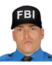 Schwarze FBI Mütze 