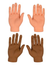 1 St. Lustige Fingerpuppe Hand High Five
