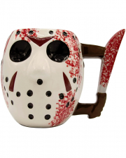 Freitag der 13. Jason's Maske 3D Tasse 