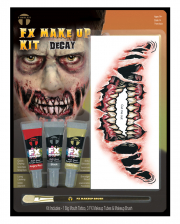 FX Make Up Kit Demon With Adhesive Tattoo 