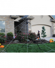 Gigantic Spider's Web For The Garden 