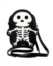 Glitter Skeleton Handbag Vinyl