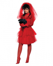 Gothic Bride Ladies Costume Red 