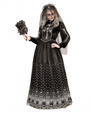 Day Of The Dead Skeleton Bride Costume 