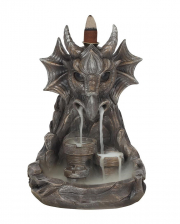 Grey Dragon Backflow Incense Cone Holder 