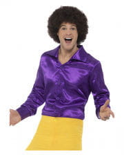 60s Disco shirt violet 