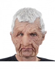 Großvater Henry Maske mit grauen Haaren 