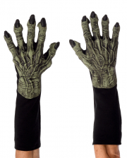 3D Hexen Handschuhe Hexenhandschuhe Faschingshandschuhe Zombie Vampir Hände 