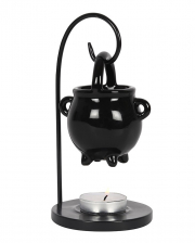 Hanging Witch Cauldron Scented Oil & Tealight Holder 