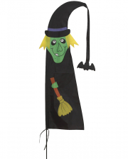 Halloween Flag Witch 150cm 