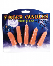Unheimliche Finger Kerzen 5 St.
