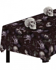 Halloween Graveyard Table Cloth 