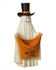 Halloween Gespenst mit Trick or Treat Tasche 42cm 