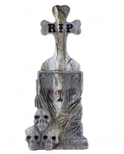 Grabstein RIB mit Kreuz für Halloween 106cm 