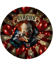 Horror Clown Zirkus Pappteller 6 St. 