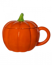Halloween Pumpkin Tasse mit Deckel 500ml 