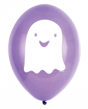 Halloween Balloons With Ghost 6 Pcs. 