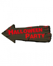 Halloween Party Hinweisschild 50cm 