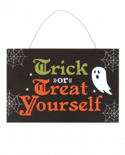 Trick or Treaters Halloween Schild 20x30cm 