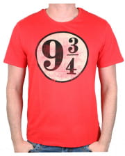 Harry Potter - Track 9 3/4 T-Shirt Red 