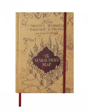 Harry Potter Map Of The Rumrunner Notebook