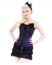 Gothic Spitzenkleid mit Corsagenschnürung