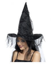 Hexenhut Halloween Kostüme Hexe Verkleidung Zubehör Karneval Fasching ABAV