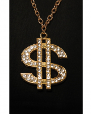 Rapper Goldkette mit Dollarzeichen 