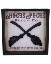 Hocus Pocus Witch Broom Mural 20cm 