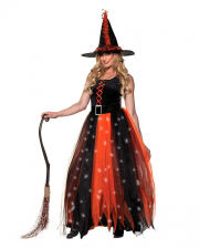Kostüm für Kinder Hexe "Spiderella" Halloween Hexe