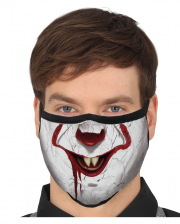 Horror-Clown 3-lagige Community Maske 