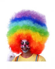 XXL Afro Perücke Multicolor