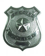 Shiny police badge 